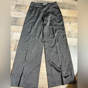 St. John Evening Black Wool Blend Dress‎ Pants Size 6 Classic Tailored Trousers
